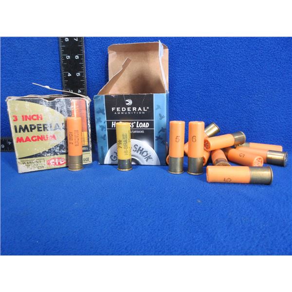 20 Ga. Federal & Imperial Shotshells (Pick Up or Ship by UPS Only)