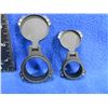 Image 2 : TG Flip-Up Magnetic Scope Lens Covers - 24MM & 32MM