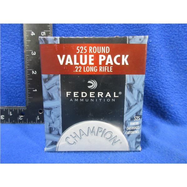 22 LR 36gr HV HP Copper-Plated Federal (Pick Up or Ship by UPS Only)