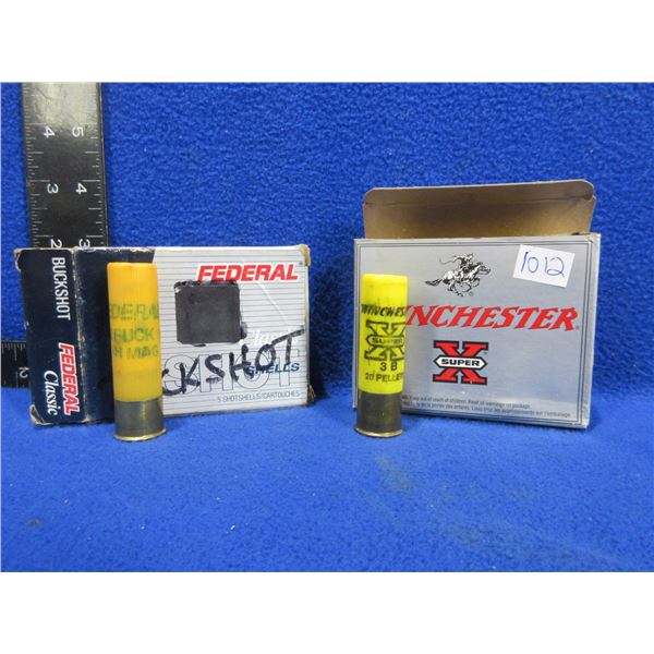20 Ga. 2 3/4" Federal & Winchester Shotshells (Pick Up or Ship by UPS Only)