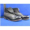 Image 1 : Titan Red & Black Felt Logging/Fishing Boots - Size 7