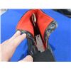 Image 3 : Titan Red & Black Felt Logging/Fishing Boots - Size 7