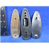 Image 2 : 3 Butt Plates - Plastic Remington and 2 Metal - All 3" C/C