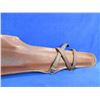 Image 3 : Leather Saddle Scabbard - Scoped Rifle Design - 36"