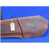 Image 5 : Leather Saddle Scabbard - Scoped Rifle Design - 36"