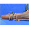 Image 6 : Leather Saddle Scabbard - Scoped Rifle Design - 36"