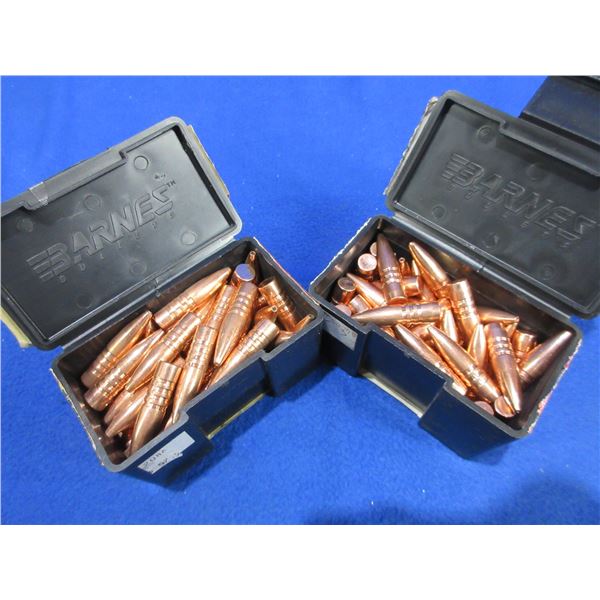 338 Cal. .338" Barnes Bullets - Box of 50 (225gr TSX FB), Box of 50 (210gr TSX BT)