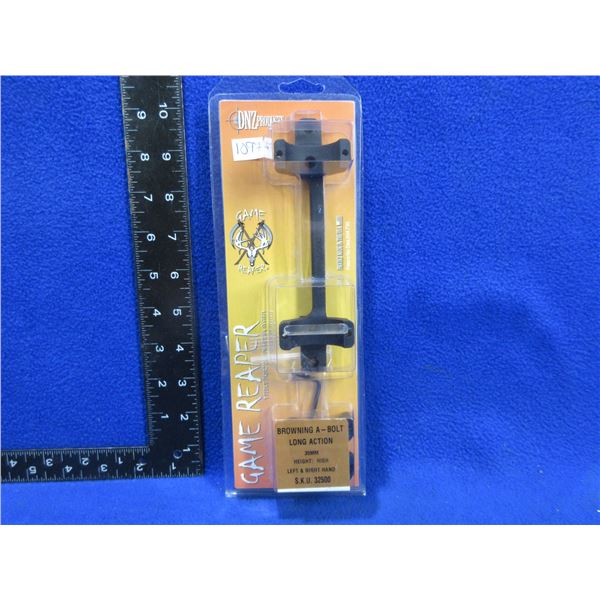 NEW - DNZ Products Game Reaper 30MM Rings & Base - Browning A-Bolt LA