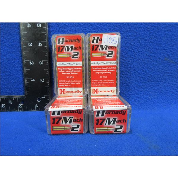 17 Mach 2 17gr V-Max Hornady (Pick Up or Ship by UPS Only)