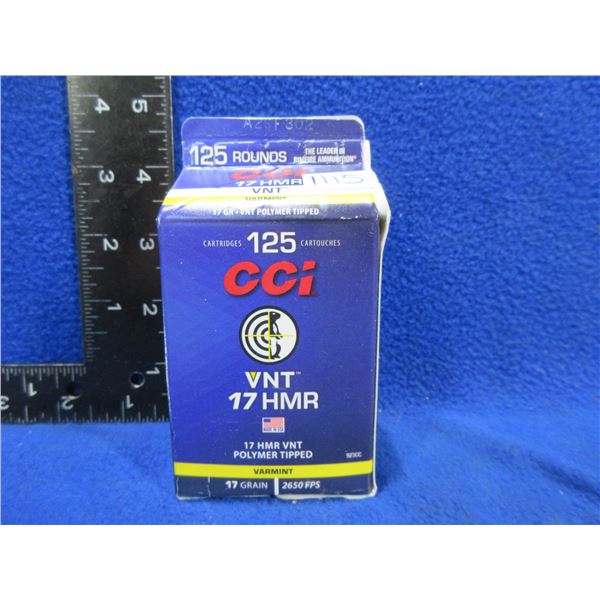 17 HMR 17gr VNT Polymer Tipped CCI (Pick Up or Ship by UPS Only)