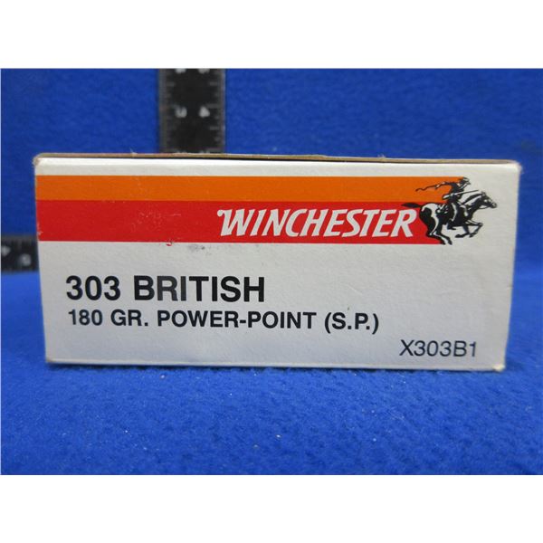 303 British 180gr PP Winchester (Pick Up or Ship by UPS Only)
