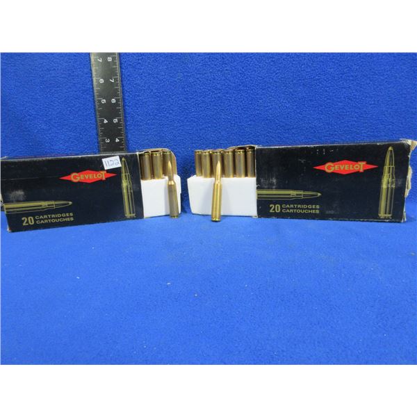 6.5X55 Swedish 90gr HP Gevelot (Pick Up or Ship by UPS Only)