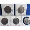 Image 3 : 9 USA Half Dollar Coins - 1971 x 2, 1974, 1976, 1981, 1990, 1991, 2000, 2001