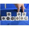Image 4 : 9 USA Half Dollar Coins - 1971 x 2, 1974, 1976, 1981, 1990, 1991, 2000, 2001