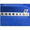 Image 1 : 6 Canadian 50 Cent Coins and 3 $1.00 Tokens