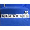 Image 5 : 6 Canadian 50 Cent Coins and 3 $1.00 Tokens