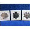 Image 5 : 3 Canadian 50 Cent Coins - 1966, 1968, 1969 - 1966 is .800 Silver