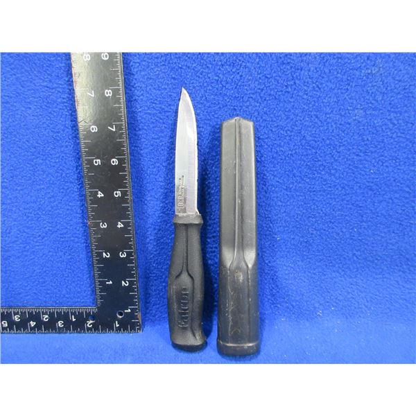 Falcon Mora Sweden Fixed Blade Knife with Sheath - 3 7/8" Blade
