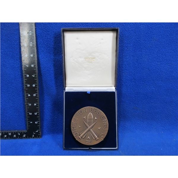 French Rocket Division Commemorative Bronze Medal