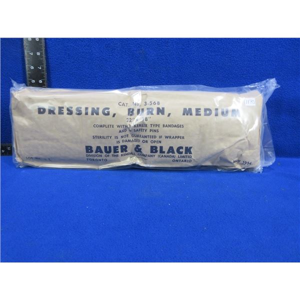 Bauer & Black Dressing, Burn, Medium - 22" x 18" - May 1954