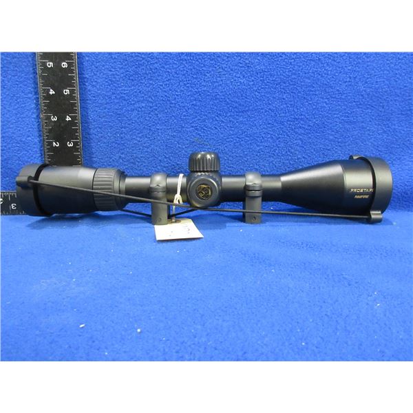 Nikon Prostaff Rimfire 3-9x40 Scope with 1" Rings - Appears Clear