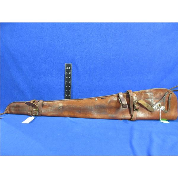 Leather Saddle Scabbard - Carbine - Approx 38"