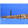 Image 1 : Leather Saddle Scabbard - Carbine - Approx 38"