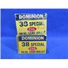 Image 2 : 38 Spl Reloads - 2 Boxes of 50 (Pick Up or Ship by UPS Only)