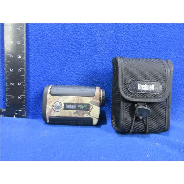 Bushnell Scout 1000 Range Finder with Carry Case - Tested Working