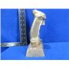 Image 3 : Brass Replica Display of F-4 Phantom Jet Control Joystick