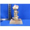 Image 4 : Brass Replica Display of F-4 Phantom Jet Control Joystick