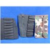 Image 3 : 3 Butt Stock Cartridge Carriers, Pouch and Leather Ammo Pouch