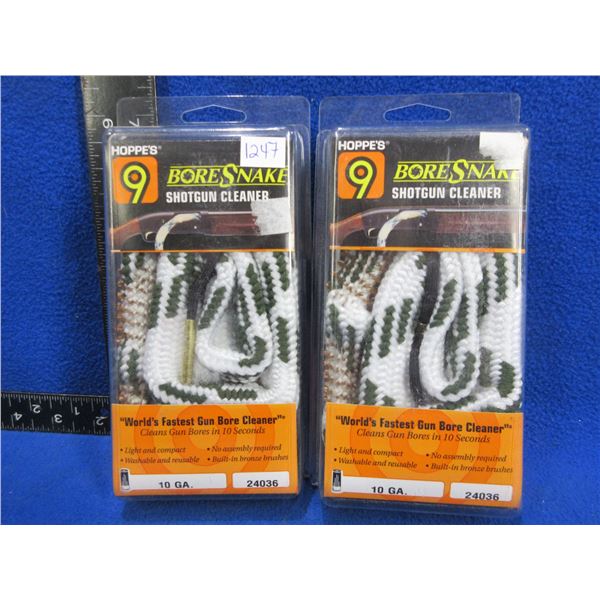 NEW - 2 - 10 Gauge Hoppe's 9  Bore Snakes