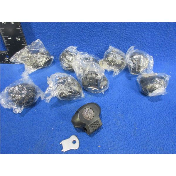 NEW - 10 Plastic Trigger Locks with 9 Keys