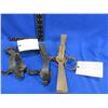 Image 1 : 3 Vintage Oneida Victor Traps - #1 Single Long Spring x 2 & #11 Double Long Spring