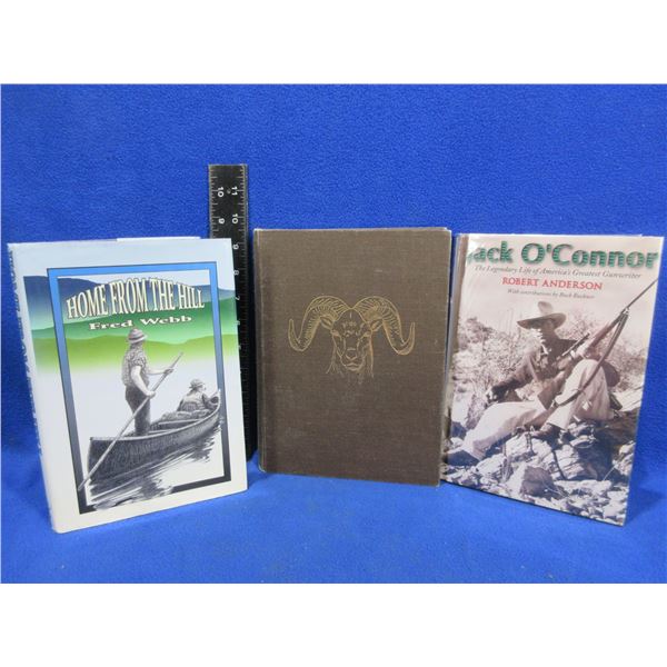 3 Books - Jack O'Connor, Home From The Hill, Game in the Desert