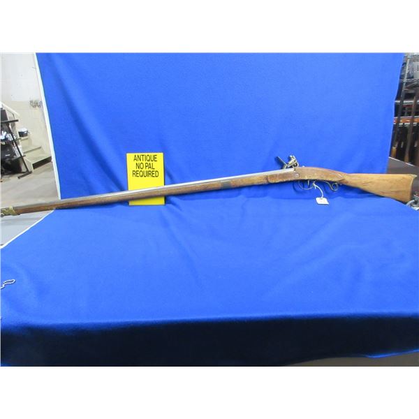 Antique - No PAL Required - Flintlock rifle in approx 54 Cal.