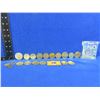 Image 1 : Lot of 21 Assorted Tokens - France, Italy, Hawaii, Russia, Etc.