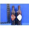 Image 1 : 2 Vintage Amber Glass Orange Crush Bottles - Circa 1940's/1950's