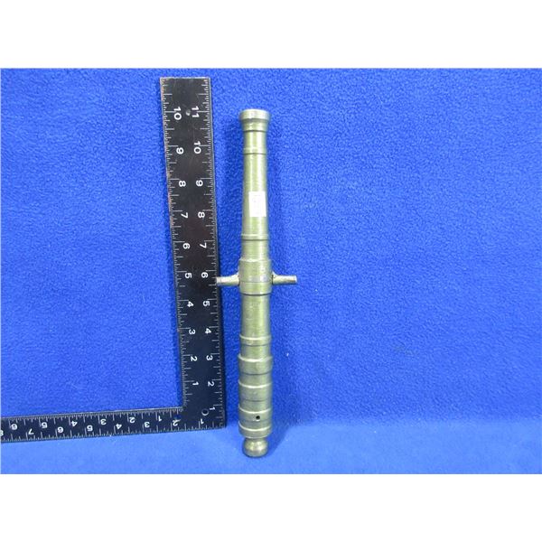 Steel Cannon Barrel - Has Touch Hole, Appears Functional