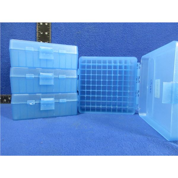 4 Empty Cytac Plastic Ammo Cases - 357 Mag/38 Spl