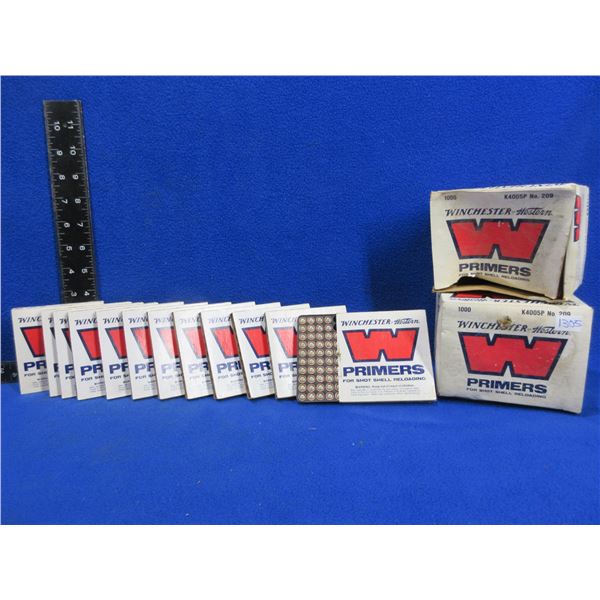 Winchester Western No. 209 Primers (Pick Up or Ship by UPS Only)