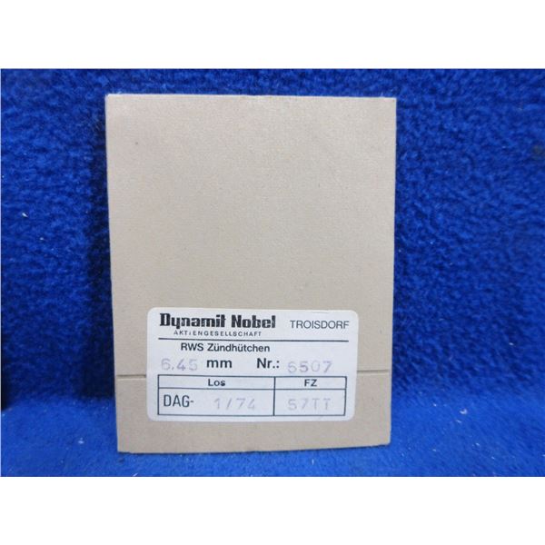 Berdan Primers - Dynamit Nobel (Pick Up or Ship by UPS Only)