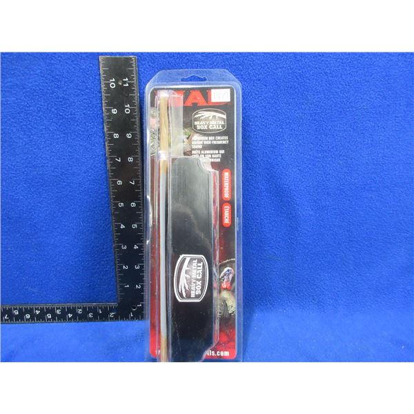 NEW - Flambeau Mad Game Calls Heavy Metal Box Call