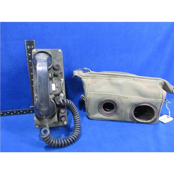 TA-312/PT Field Telephone with Case - Vietnam Era