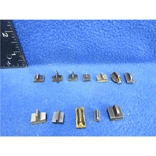Lot of 12 Misc. Front Sights