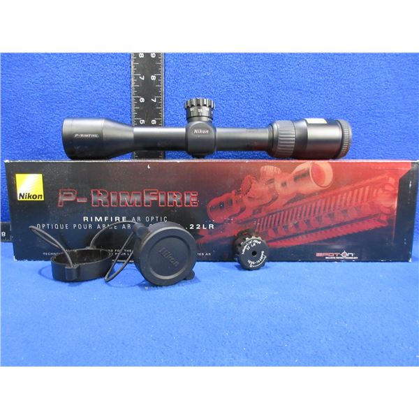 Nikon PR31 2-7x32 Matte NP (Extra Turret) Rimfire Scope - 1" Tube