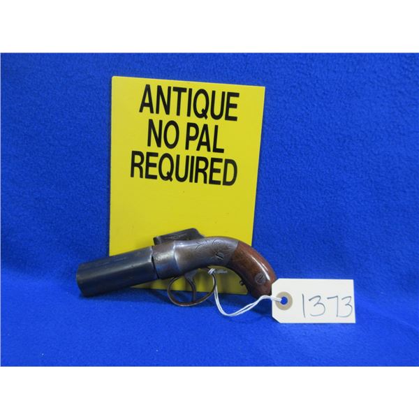 Antique - No PAL Required - Allen & Wheelock Pepperbox in 32 Cal.