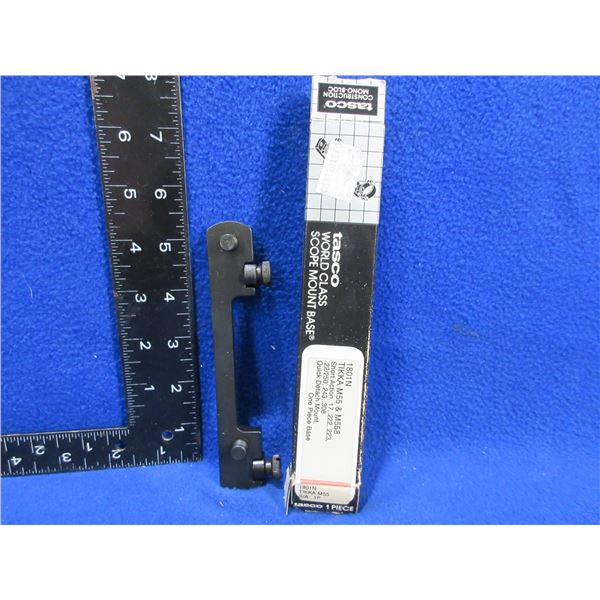 Tasco Tikka M55 & M558 SA Quick Detach Mount One Piece Base
