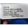 Image 2 : Tasco Tikka M55 & M558 SA Quick Detach Mount One Piece Base